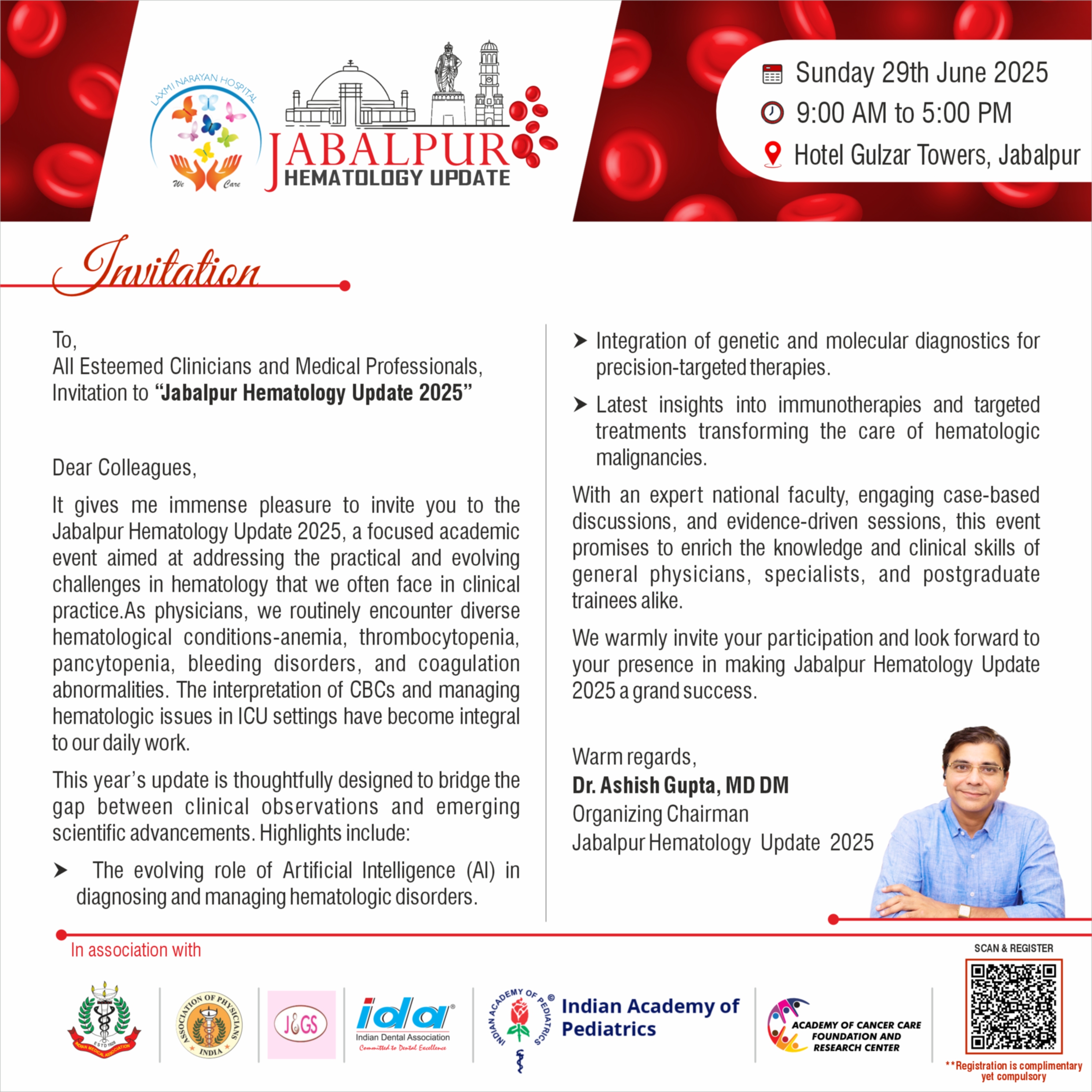 Jabalpur Haematology Update 2025